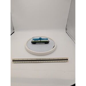 HO Scale Wesson Pure Vegetable Oil GATX 9876 Tank Car Blue White Green